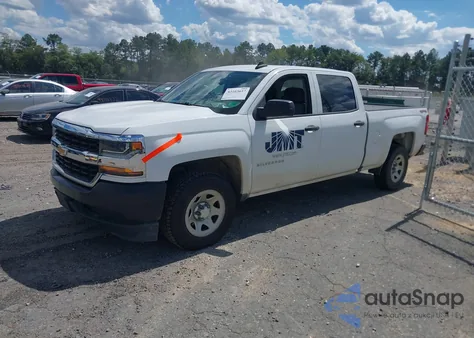 2018 Chevrolet Silverado 1500 Wt из США, поврежденный, VIN 1GCUKNEC6JF184127